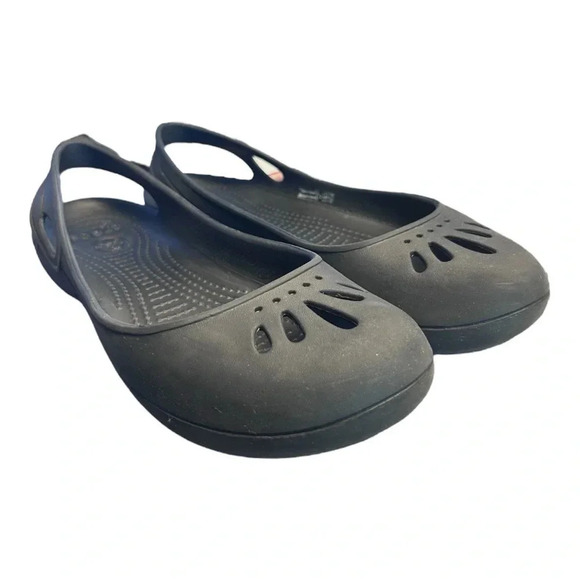 Crocs Women's Kadee Ballet Flats Waterproof Slip On Comfort Size 10 W - Picture 2 of 9